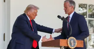 Trump pushes for East Wing ballroom security funding amid Senate reconciliation hurdle