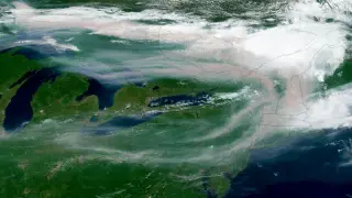 Canada wildfire smoke drifts into Great Lakes and Northeast, sparking air-quality alerts