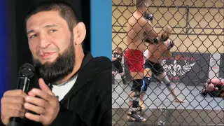 Chimaev Unveils Hidden Sparring Footage With Strickland Ahead of UFC 328