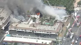 Riverside blaze at student housing displaces 150 residents, two buildings evacuated
