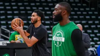 Tatum and Brown Face Off Over Trade Narrative as Celtics Seek to Move Past Drama