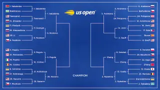 Rybakina Ends Osaka's Run as US Open Bracket Takes Shape