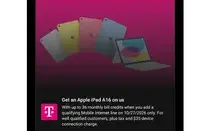 T-Mobile Leaks Free iPad A16 Deal for October 27