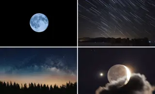 May 2026 Brings Double Moon, Brisk Meteors, and a Clear Milky Way Core