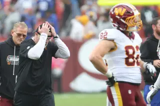 Commanders Collapse in Overtime Clock Fiasco, Tying Giants 27-27