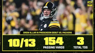 Allar Shines in Steelers’ Preseason Debut with Multi-TD Night