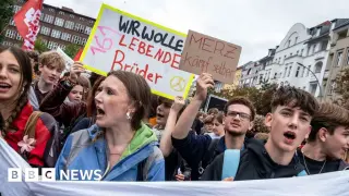 German Students Stage Mass Strikes to Oppose Potential Return of Conscription