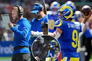 Rams coach McVay jokes about Australia trip after Melbourne setback