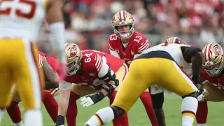 49ers Survive Evans Injury to Stay Undefeated; Commanders Fall to 1-4-1