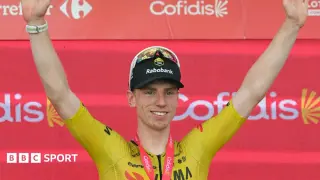 Brennan seals fifth Vuelta stage, youngest to five Grand Tour wins