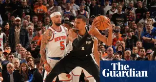 Wembanyama fuels Spurs' Game 3 upset of Knicks at MSG