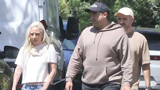 Lady Gaga and Polansky Step Out in LA as New Parents