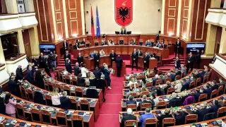 Albanian Parliament Chaos Erupts as Student Protests Demand Rama's Resignation