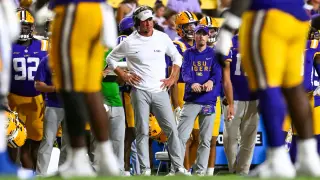 Kiffin rejects running clock in 63-14 LSU win to set physical standard