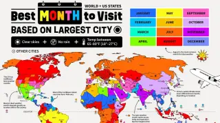 August Emerges as Global Travel’s Sweet Spot, New Map Finds