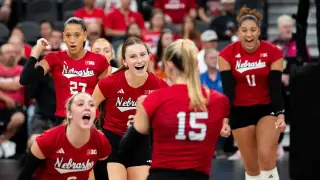 No. 1 Nebraska Volleyball Hosts No. 20 Creighton in Lincoln Rivalry Showdown