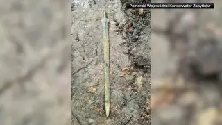 Ancient Bronze Sword Unearthed in Polish Forest by Hobbyist