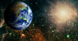 Earth's Moon: a cataclysmic birth that steadied tides and climate