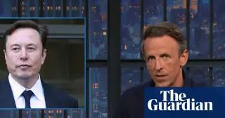 Meyers mocks Musk’s AI Odyssey and the right’s woke backlash