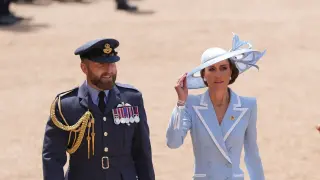 Princess of Wales Channels Diana in Ice-Blue Catherine Walker at Trooping 2026