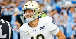 Notre Dame Overcomes Clunky Performance to Defeat UNC 37-26