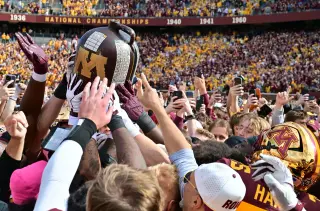 Gophers End 49-Year Home Drought, Snatching Little Brown Jug From Michigan