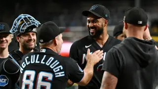 Alcantara Secures First Save, Miami Keeps Playoff Dream Alive