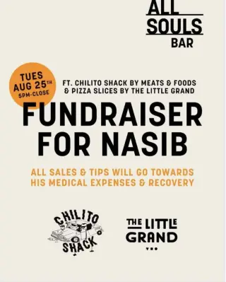 Shaw bar All Souls hosts Tuesday fundraiser for sick staffer Nasib