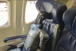 Robot passenger delays Southwest flight after battery confiscation