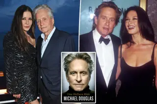 Michael Douglas admits no regrets as wife Catherine Zeta-Jones reads his candid memoir