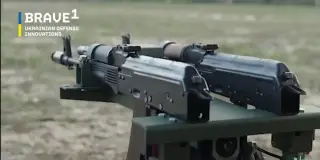 Ukraine deploys budget dual-AK turreted UGV to blunt ambush threats
