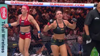 Dern’s strawweight title defense earns reactions from rivals at UFC 330
