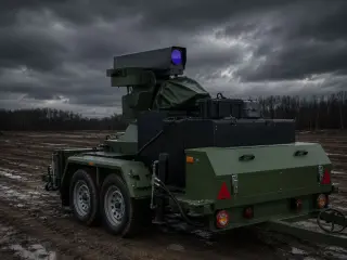 Ukraine's mobile AI laser Tryzub can hit Shahed drones up to 5 km away
