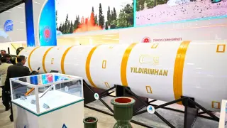 Turkey unveils first ICBM, Yildirimhan, at SAHA 2026 defense expo