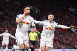 Okafor doubles power Leeds past United as hair-pull red reshapes Old Trafford