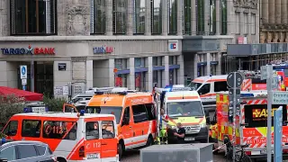 Leipzig street rampage leaves at least one dead as driver detained