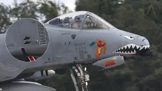 A-10 Warthogs Return From Epic Fury With Nose Art, Kill Marks, and MALD Decoys