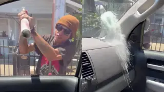 Fresno driver’s window shattered after asking tagger to stop graffiti in Tower District