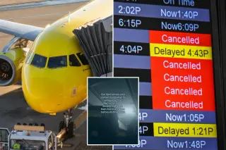 Spirit Airlines Shuts Down: Tearful Pilot Breaks News During Final Flight