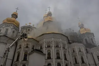 Ancient Kyiv Monastery Damaged as Russian Strike Kills at Least Five