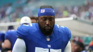 Giants trade Ezeudu to Chiefs for 2028 seventh-round pick