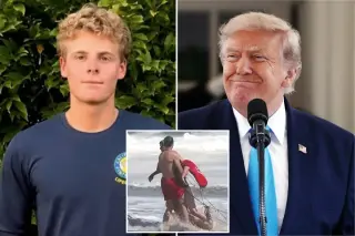 Teen lifeguard invited to the White House after viral beach rescue