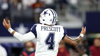 Prescott defends 'GOTI' ambition despite Cowboys' 12th-ranked yardage