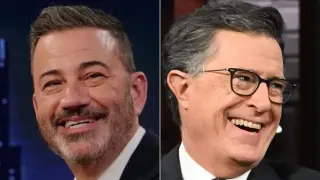 Kimmel Tests Colbert’s Comeback Offer with a Subtle CBS Jab