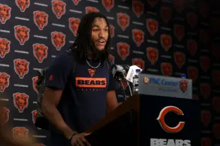 Bears coach bets on Luther Burden’s breakout in Year 2