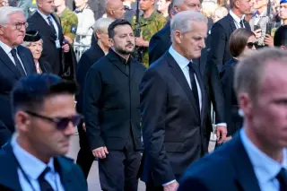 Drone threat halts Zelensky’s Moldova flight en route to Norwegian king’s funeral
