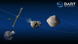 DART Achieves First Solar-Orbit Change After Asteroid Impact