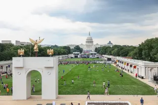Trump fuming over sparse crowds at National Mall's 250th birthday fair