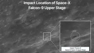 SpaceX Moon Impact Highlights Lunar Debris Risk For Future Bases