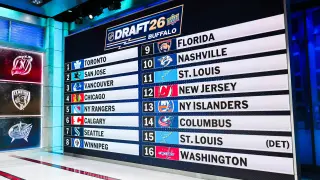 Leafs Claim No. 1 as Buffalo Hosts the 2026 NHL Draft Order